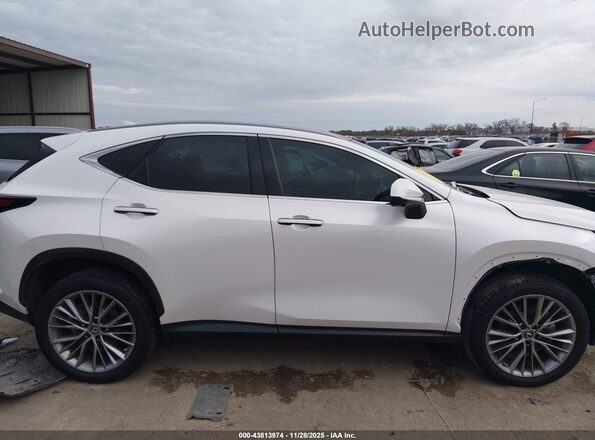 JTJHGCEZ0N2000435 2022 LEXUS NX 350 White Vista interior de 360 grados