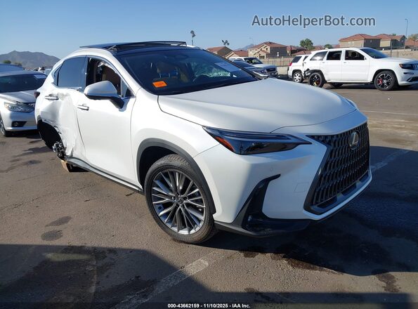 JTJHGCEZ0R2012039 2024 LEXUS NX 350 Белый Передняя правая четверть