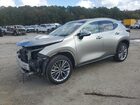 2022 Lexus Nx 350h Silver vin: JTJHKCEZXN2004183