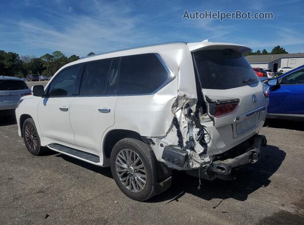 JTJHY7AX4K4288243 2019 LEXUS LX Белый Задняя левая четверть