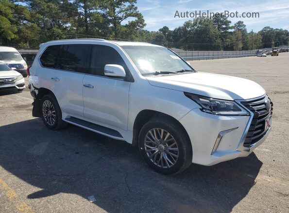 JTJHY7AX4K4288243 2019 LEXUS LX Белый Передняя правая четверть