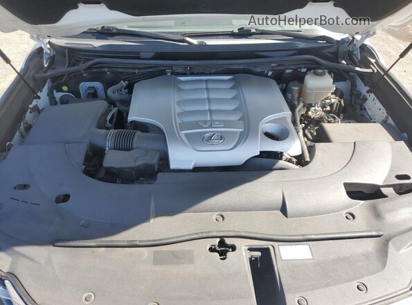 JTJHY7AX4K4288243 2019 LEXUS LX Белый Вид подкапотного пространства