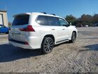 2018 Lexus Lx 570 Three-row Белый vin: JTJHY7AX6J4276299
