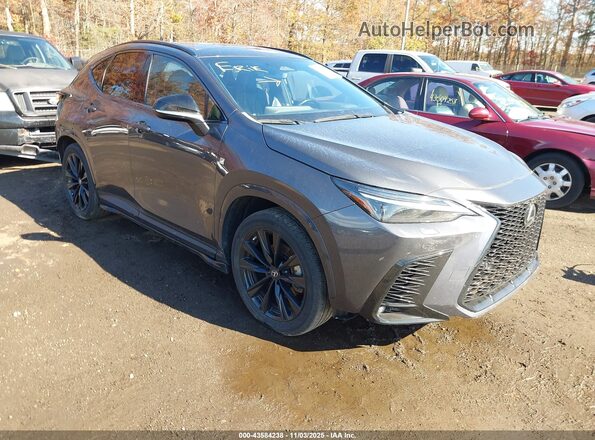 JTJKGCEZ1N5000254 2022 LEXUS NX 350 Серый Передняя правая четверть