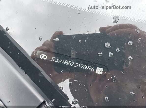 JTJSARBZ0L2173996 2020 LEXUS NX 300 Silver 