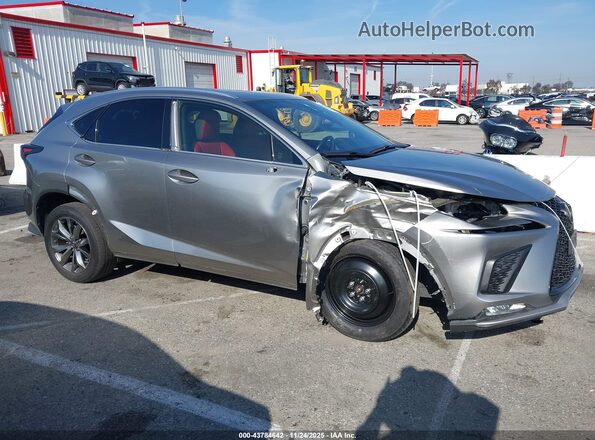JTJSARBZ4M2180662 2021 LEXUS NX 300 Серый Панорамный вид салона 360°