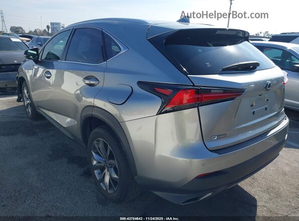 JTJSARBZ4M2180662 2021 LEXUS NX 300 Серый Задняя левая четверть
