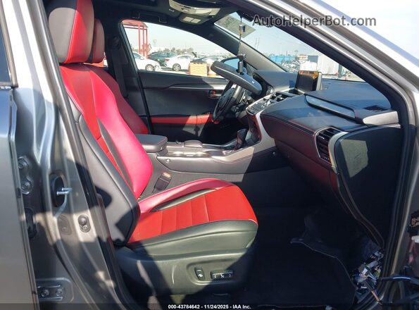 JTJSARBZ4M2180662 2021 LEXUS NX 300 Серый Вид салона спереди