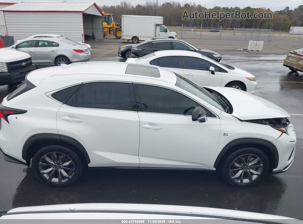 JTJSARBZ5L5012980 2020 LEXUS NX 300 White უკანა სალონის ხედი