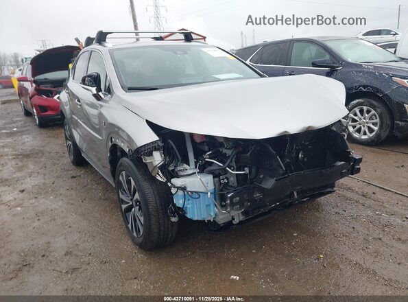 JTJSARDZ9L5007620 2020 LEXUS NX 300 Серый Передняя правая четверть