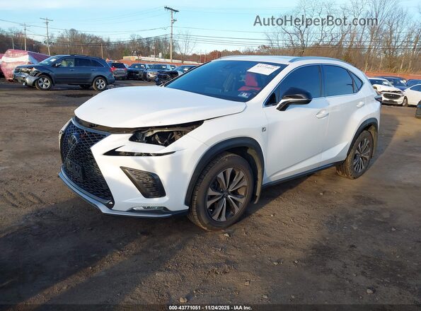 JTJSARDZXL5003897 2020 LEXUS NX 300 Белый Передняя левая четверть