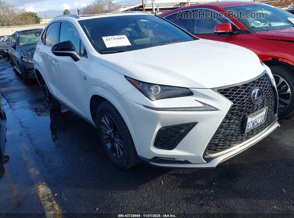 JTJSJRDZ7M5010498 2021 LEXUS NX 300H White Передня права чверть
