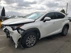 2019 Lexus Nx 300 Base White vin: JTJYARBZ0K2123205