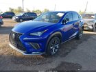 2018 Lexus Nx 300 F Sport Синий vin: JTJYARBZ1J2113779