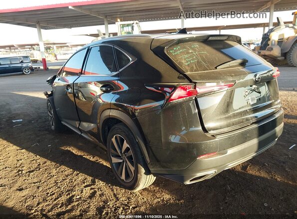 JTJYARBZ3J2105246 2018 LEXUS NX 300 Черный Задняя левая четверть