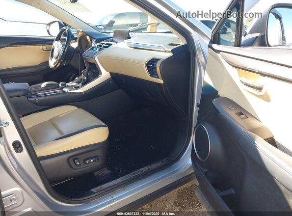 JTJYARBZXG2024964 2016 LEXUS NX 200T Серебряный Вид салона спереди