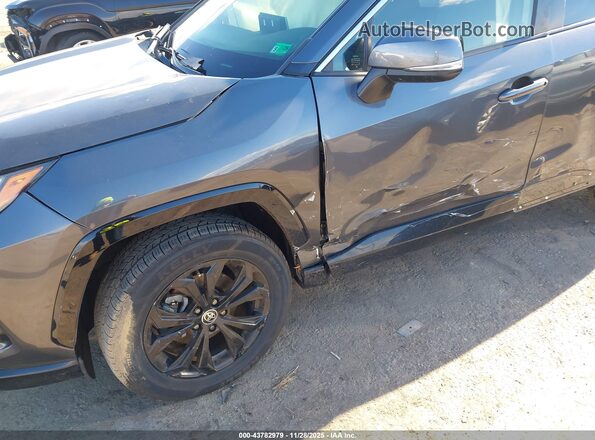 JTM16RFV6ND050251 2022 TOYOTA RAV4 HYBRID Gray წინა ხედი