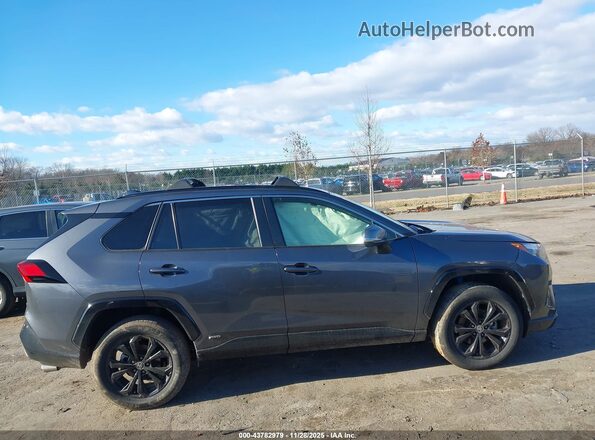 JTM16RFV6ND050251 2022 TOYOTA RAV4 HYBRID Gray უკანა სალონის ხედი