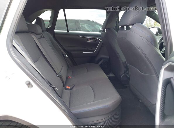 JTM16RFV6ND077109 2022 TOYOTA RAV4 HYBRID White VIN კოდის სტიკერის ხედი