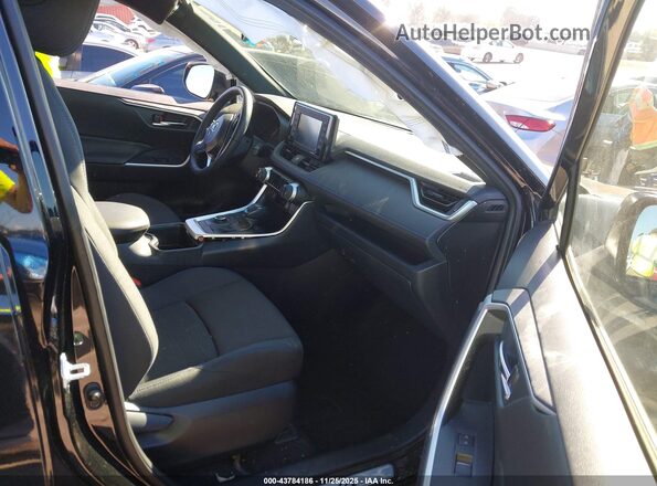 JTM16RFV7ND047407 2022 TOYOTA RAV4 HYBRID Black Вид салону спереду