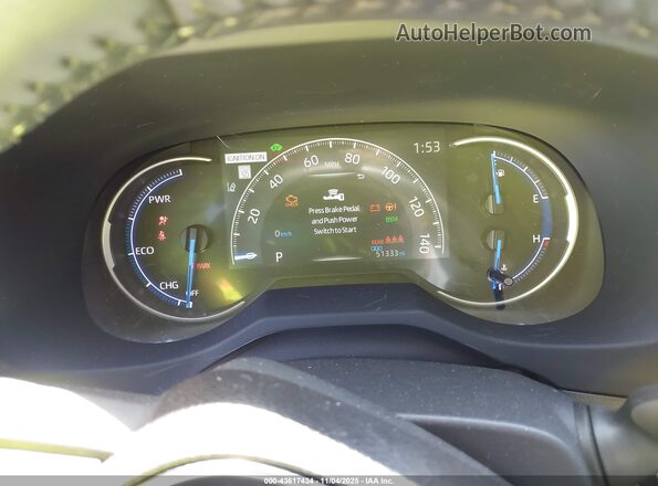 JTM16RFV7PD091796 2023 TOYOTA RAV4 HYBRID Blue Vista de los asientos traseros