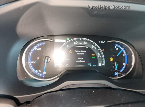 JTM16RFV7PD113828 2023 TOYOTA RAV4 Gray Вид щитка приладів