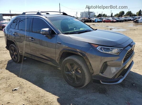 JTMAB3FV2MD011079 2021 TOYOTA RAV4 Серый Передняя правая четверть