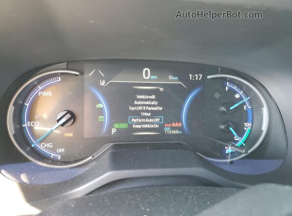 JTMAB3FV2MD011079 2021 TOYOTA RAV4 Серый Вид щитка приборов