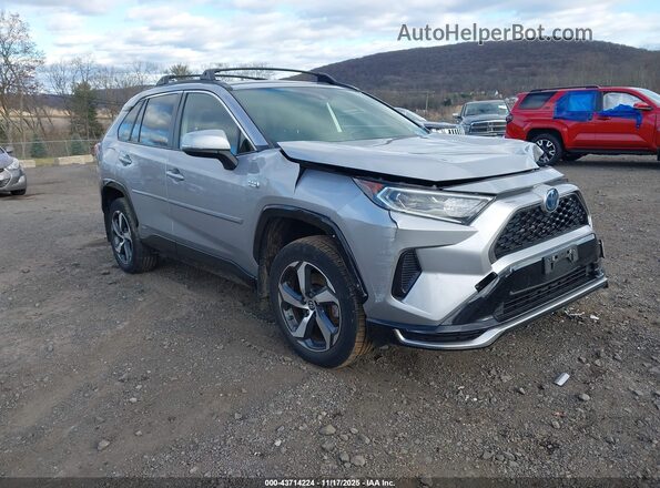 JTMAB3FV3MD058427 2021 TOYOTA RAV4 PRIME Серебряный Передняя правая четверть