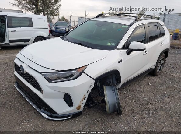 JTMAB3FV7MD050377 2021 TOYOTA RAV4 PRIME Белый Передняя левая четверть