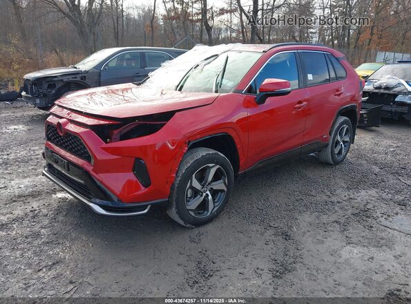 JTMAB3FV7SD279669 2025 TOYOTA RAV4 PLUG-IN HYBRID Red Przód lewy