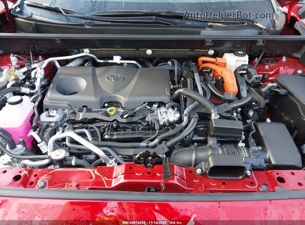 JTMAB3FV7SD279669 2025 TOYOTA RAV4 PLUG-IN HYBRID Red Widok z tyłu