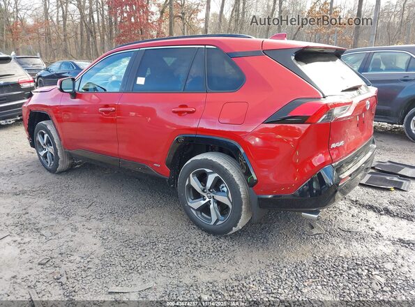 JTMAB3FV7SD279669 2025 TOYOTA RAV4 PLUG-IN HYBRID Red Tył lewy