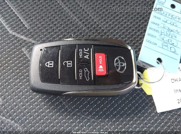 JTMAB3FV7SD279669 2025 TOYOTA RAV4 PLUG-IN HYBRID Red Widok deski rozdzielczej