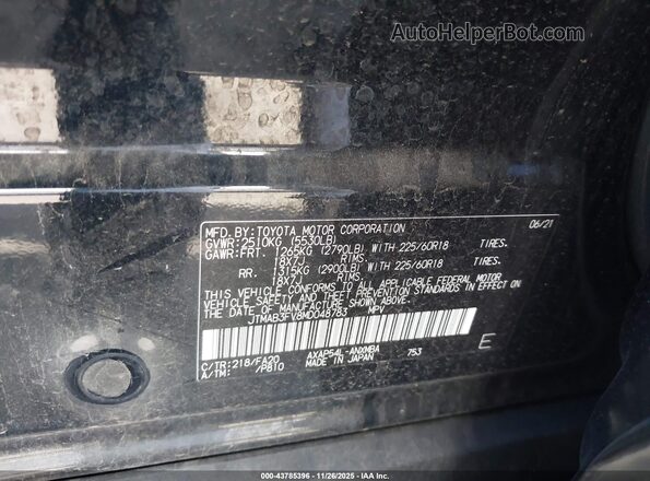 JTMAB3FV8MD048783 2021 TOYOTA RAV4 PRIME Черный Вид подкапотного пространства