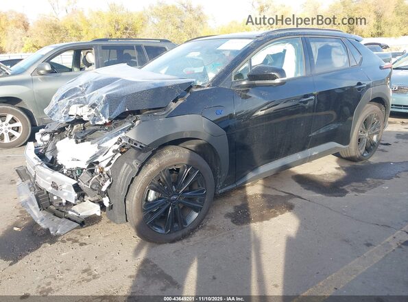 JTMABABA1SA103435 2025 SUBARU SOLTERRA Черный Передняя левая четверть