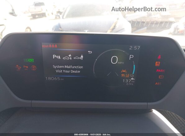 JTMABABA3PA030544 2023 SUBARU SOLTERRA Серый Вид задних сидений