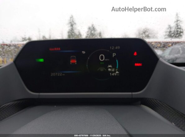 JTMABABA4PA023294 2023 SUBARU SOLTERRA Gray Widok tylnych siedzeń