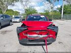 2025 Subaru Solterra Premium Red vin: JTMABABA7SA093252