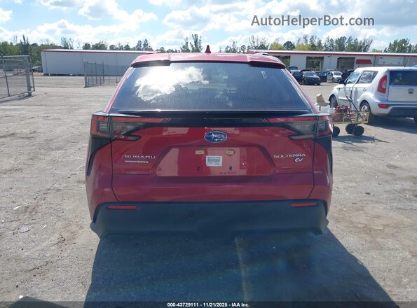 JTMABABA7SA093252 2025 SUBARU SOLTERRA Red 