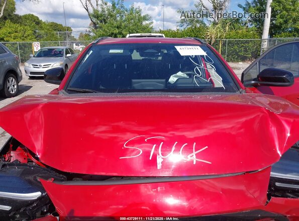JTMABABA7SA093252 2025 SUBARU SOLTERRA Red Widok z tyłu