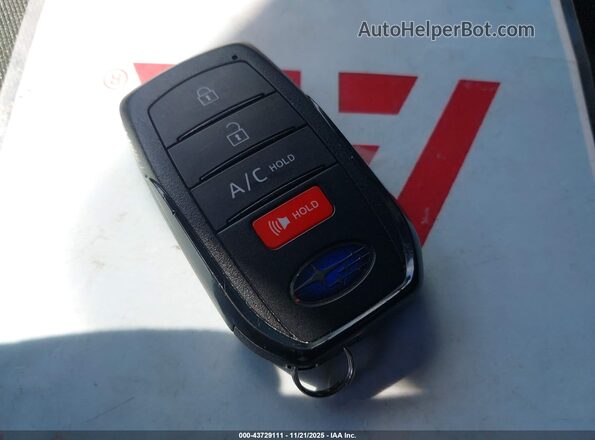 JTMABABA7SA093252 2025 SUBARU SOLTERRA Red Widok deski rozdzielczej
