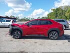 2025 Subaru Solterra Premium Red vin: JTMABABA7SA093252