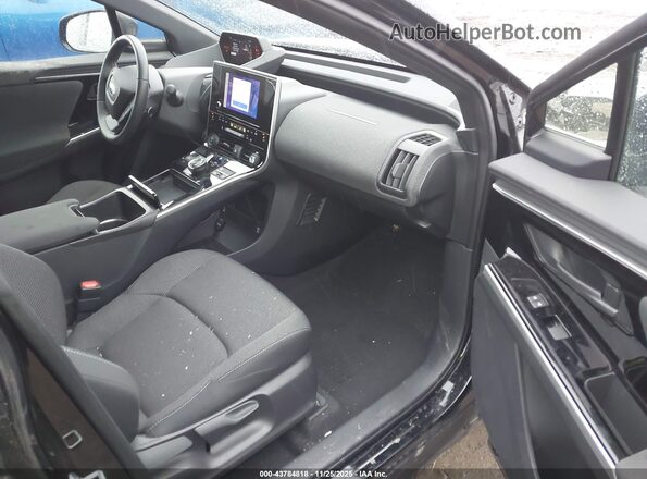 JTMABABA8PA025131 2023 SUBARU SOLTERRA Black წინა სალონის ხედი