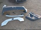 2025 Toyota Bz4x Nightshade Белый vin: JTMABACA9SA092411
