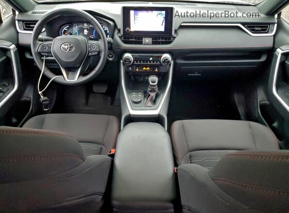 JTMCB3FV7PD149276 2023 TOYOTA RAV4 White Widok deski rozdzielczej
