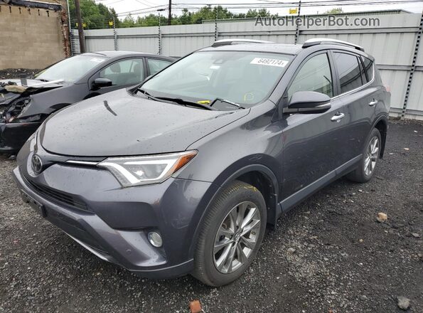 JTMDFREV9GJ065751 2016 TOYOTA LIMITED Gray Vista tres cuartos delantera izquierda