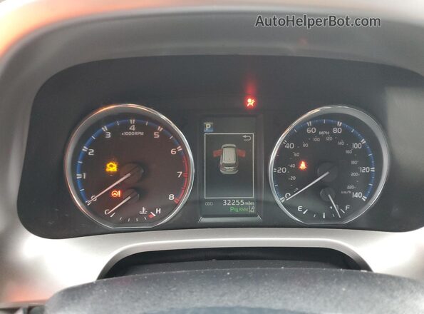 JTMDFREV9GJ065751 2016 TOYOTA LIMITED Gray Vista del cuadro de instrumentos