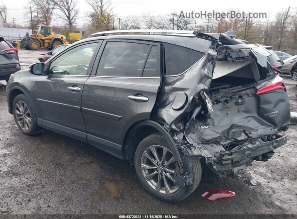 JTMDFREV9JJ257954 2018 TOYOTA LIMITED Серый Задняя левая четверть