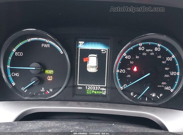 JTMDJREV1GD013267 2016 TOYOTA LIMITED Серебряный Вид задних сидений